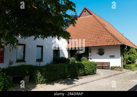 Wilhelm Busch Museum in Wiedensahl. Stockfoto