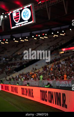 Rio De Janeiro, Brasilien. 27. Mai 2023. RJ - RIO DE JANEIRO - 05/27/2023 - BRASILEIRO A 2023, FLAMENGO X CRUZEIRO - Allgemeine Ansicht des Stadions Maracana für das Spiel zwischen Flamengo und Cruzeiro für die BRAZILEIRO A 2023 Meisterschaft. Foto: Jorge Rodrigues/AGIF/Sipa USA Guthaben: SIPA USA/Alamy Live News Stockfoto