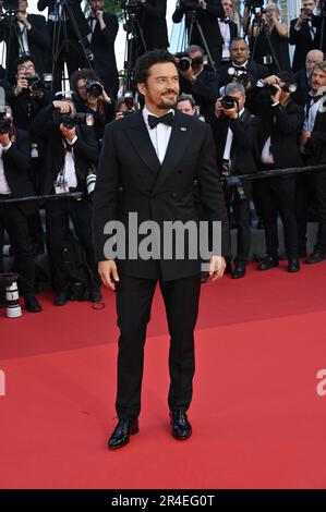 Cannes, Frankreich. 27. Mai 2023. CANNES, FRANKREICH. 27. Mai 2023: Orlando Bloom bei der Abschlussgala des Festival de Cannes 76. Bildnachweis: Paul Smith/Alamy Live News Stockfoto