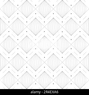 Geometrie modernes Wiederholungsmuster mit Texturen. Vektordarstellung von Dreieck-, Quadrat- und Zwiebelmotiven. Kann für Fliesen, Textilien und Tapeten verwendet werden Stock Vektor