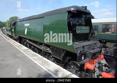 257. Geschwader, eine britische Klassenlokomotive. Stockfoto