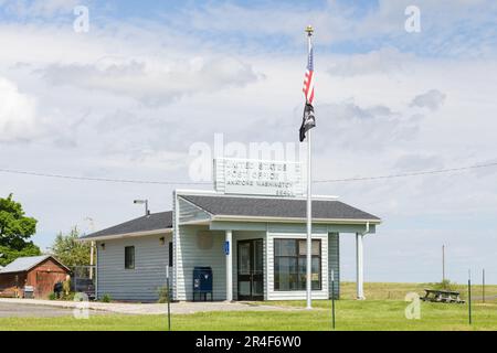 Anatone, WA, USA - 24. Mai 2023; kleine ländliche Post im Bundesstaat Anatone Washington Stockfoto