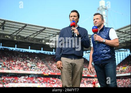 KÖLN - 27. Mai 2023: Das Fußballspiel der Bundesliga 1. FC Köln gegen FC Bayern München. Im Rhein Energie Stadion Stockfoto