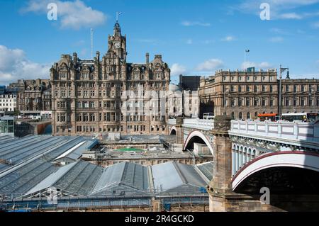 Balmoral Hotel, Edinburgh, Lothian, Schottland, Großbritannien Stockfoto