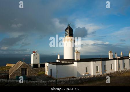 Leuchtturm, Dunnet Head, Schottland, Easter Head Stockfoto