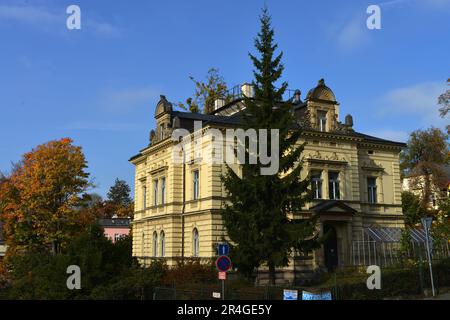 Villa, Jablonec nad Nisou, Tschechische Republik, Gablonz an der Neisse Stockfoto