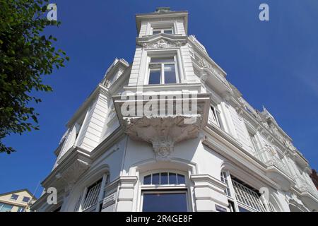 Historisches Strandhotel Blankenese, 1902 erbaut, Strandweg, Hamburg-Blankenese an der Elbe, Blankenese, Stadtteil Altona, Elbvorort, Hansestadt Stockfoto