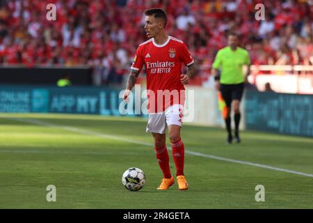 Lisboa, Portugal. 27. Mai 2023. Grimaldo in Aktion während des Liga Portugal Bwin-Spiels zwischen SL Benfica und Santa Clara am Estádio 27. Mai 2023 in Lissabon, Portugal (Valter Gouveia/SPP) Kredit: SPP Sport Press Photo. Alamy Live News Stockfoto