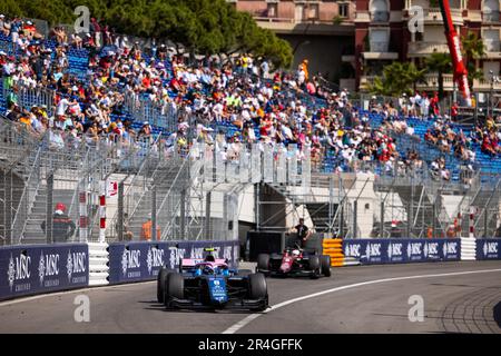 06 MARTINS Victor (FRA), ART Grand Prix, Dallara F2, Action während der 5. Runde der FIA Formel-2-Meisterschaft 2023 vom 26. Bis 28. Mai 2023 auf dem Circuit de Monaco in Monaco - Photo Julien Delfosse / DPPI Stockfoto