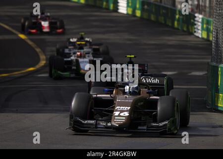16 NISSANY Roy (isr), PHM Racing von Charouz, Dallara F2, Action während der 5. Runde der FIA Formel-2-Meisterschaft 2023 vom 26. Bis 28. Mai 2023 auf dem Circuit de Monaco in Monaco – Foto: Julien Delfosse/DPPI/LiveMedia Stockfoto
