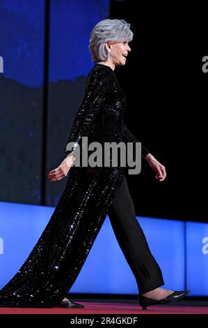 Jane Fonda bei der Preisverleihung auf dem Festival de Cannes 2023 / 76. Internationale Filmfestspiele von Cannes am Palais des Festivals. Cannes, 27.05.2023 Stockfoto