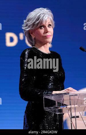 Jane Fonda bei der Preisverleihung auf dem Festival de Cannes 2023 / 76. Internationale Filmfestspiele von Cannes am Palais des Festivals. Cannes, 27.05.2023 Stockfoto