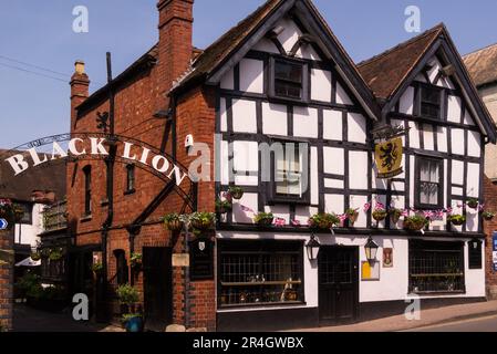 Black Lion Inn Bridge Street Hereford Herefordshire England UK Stockfoto