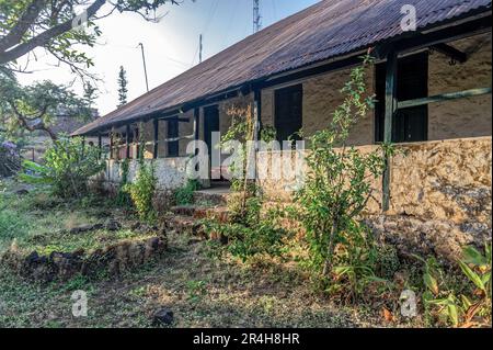 01 11 2007 Oldtimer-Haus im Besitz von Bal Gangadhar Tilak im Sinhagad Fort nahe Pune, Maharashtra, Indien, Asien. Stockfoto