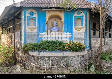 01 11 2007 Haus im Besitz von Bal Gangadhar Tilak in Sinhagad Fort nahe Pune, Maharashtra, Indien, Asien. Stockfoto