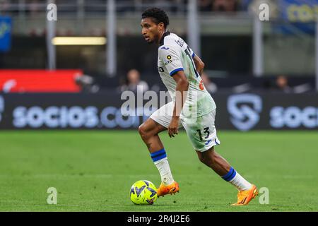 Mailand, Italien. 27. Mai 2023. Ederson von Atalanta BC im Giuseppe Meazza Stadium während des Fußballspiels der Serie A 2022/23 zwischen Inter und Atalanta in Aktion. Endstand: Inter 3:2 Atalanta. (Foto: Fabrizio Carabelli/SOPA Images/Sipa USA) Guthaben: SIPA USA/Alamy Live News Stockfoto