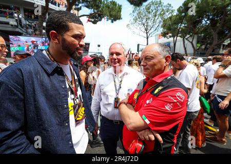 Monaco, Monaco. 28. Mai 2023. VASSEUR Frédéric (FRA), Teamleiter und Geschäftsführer der Scuderia Ferrari, Porträt während der Formel-1-Grand-Prix-de-Monaco-2023-Runde 6. der Formel-1-Weltmeisterschaft 2023 vom 26. Bis 28. Mai 2023 auf dem Circuit de Monaco in Monaco – Foto Florent Gooden/DPPI Gutschrift: DPPI Media/Alamy Live News Kredit: DPPI Media/Alamy Live News Stockfoto