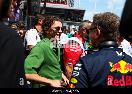 Monaco, Monaco. 28. Mai 2023. HOLLAND Tom mit HORNER Christian (gbr), Teamleiter von Red Bull Racing, Portrait während des Formel 1 Grand Prix de Monaco 2023, 6. Runde der Formel-1-Weltmeisterschaft 2023 vom 26. Bis 28. Mai 2023 auf dem Circuit de Monaco in Monaco – Foto Florent Gooden/DPPI Credit: DPPI Media/Alamy Live News Kredit: DPPI Media/Alamy Live News Stockfoto