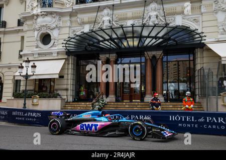 Monaco, Monaco. 28. Mai 2023. 31 OCON Esteban (Fra), Alpine F1 Team A523, Action während des Formel 1 Grand Prix de, Monaco. , . Kredit: DPPI Media/Alamy Live News Stockfoto