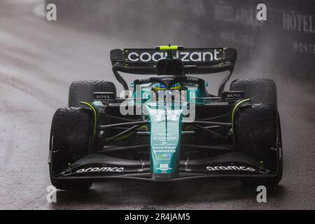 Monaco, Monaco. 28. Mai 2023. 14 ALONSO Fernando (SPA), Aston Martin F1 Team AMR23, Action während des Formel 1 Grand Prix de Monaco. , . Kredit: DPPI Media/Alamy Live News Stockfoto