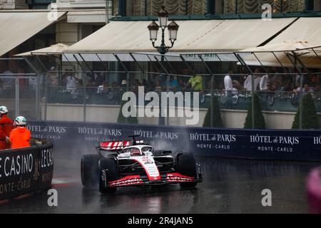 Monaco, Monaco. 28. Mai 2023. 20 MAGNUSSEN Kevin (den), Haas F1 Team VF-23 Ferrari, Action während des Formel 1 Grand Prix de Monaco. , . Kredit: DPPI Media/Alamy Live News Stockfoto