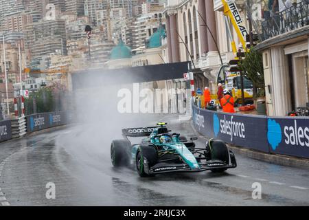 Monaco, Monaco. 28. Mai 2023. 14 ALONSO Fernando (SPA), Aston Martin F1 Team AMR23, Action während des Formel 1 Grand Prix de Monaco. , . Kredit: DPPI Media/Alamy Live News Stockfoto