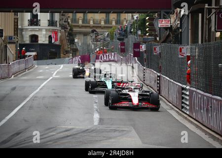 Montecarlo, Monaco. 28. Mai 2023. #20 Kevin Magnussen, Haas während des Monaco GP, 25-28. Mai 2023 in Montecarlo, Formel 1 Weltmeisterschaft 2023. Kredit: Unabhängige Fotoagentur/Alamy Live News Stockfoto