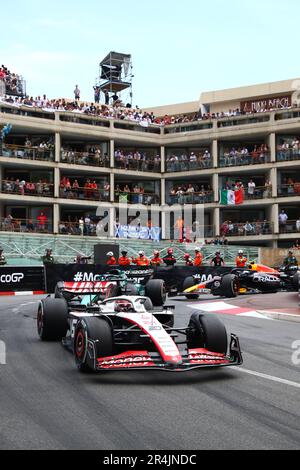 Montecarlo, Monaco. 28. Mai 2023. #20 Kevin Magnussen, Haas während des Monaco GP, 25-28. Mai 2023 in Montecarlo, Formel 1 Weltmeisterschaft 2023. Kredit: Unabhängige Fotoagentur/Alamy Live News Stockfoto