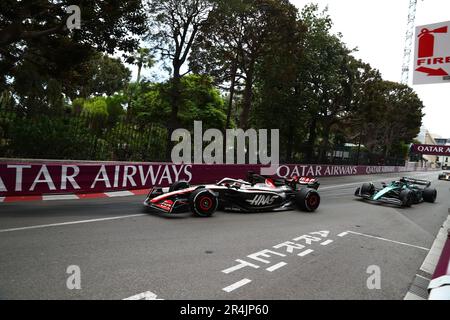 Montecarlo, Monaco. 28. Mai 2023. #20 Kevin Magnussen, Haas während des Monaco GP, 25-28. Mai 2023 in Montecarlo, Formel 1 Weltmeisterschaft 2023. Kredit: Unabhängige Fotoagentur/Alamy Live News Stockfoto