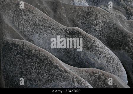 Wind- und wassergeformte geologische Formationen, Capadoccia, Türkei. Stockfoto