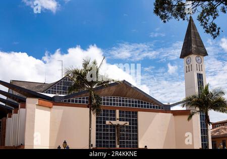 Die Carmen de VIBORAL, Antioquia. Kolumbien - 2. Februar 2023. Gemeinde im Osten von Antioquia, umgeben von herausragenden Bergen, gelegen Stockfoto