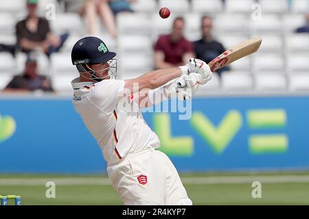 Mark Adair im Batting für Irland bei Essex CCC vs Ireland, Domestic First Class Match Cricket am Cloud County Ground am 28. Mai 2023 Stockfoto