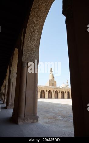 Die Moschee von Ibn Tulun, Afrikas älteste noch existierende Moschee Stockfoto