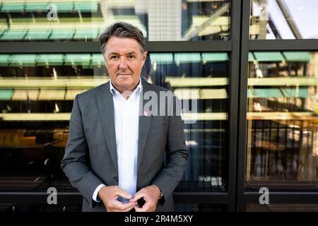 Stockholm, Schweden. 22. Mai 2023. Geir Karlsen, CEO von Norwegian Air Shuttle, fotografiert in Stockholm, Schweden, 22. Mai 2023.Foto: Henrik Montgomery/TT/Code 10060 Kredit: TT News Agency/Alamy Live News Stockfoto