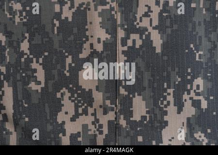 US Army acu digital Camouflage fabric Textur Hintergrund Stockfoto