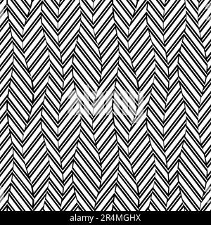 Nahtlose Muster mit Wellen. Stock Vektor