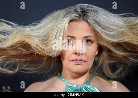 Paris, Frankreich. 28. Mai 2023. Carine Galli anlässlich der 31. Ausgabe der Trophäen-Zeremonie des UNFP (French National Professional Football Players Union) am 28. Mai 2023 in Paris, Frankreich. Kredit: Victor Joly/Alamy Live News Stockfoto