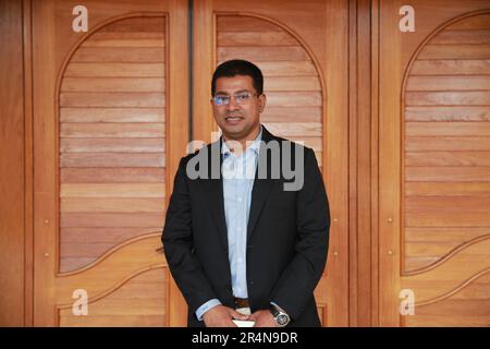 Abu Nayeem Shohag, Generalsekretär des Bangladesch-Fußballverbands (BFF), wurde von der Gerichtskammer des Independen der FIFA mit Sanktionen belegt Stockfoto