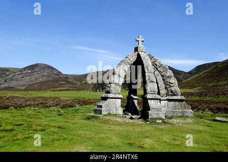 Queen geht es gut, Glen Mark, Angus, Schottland, Großbritannien Stockfoto