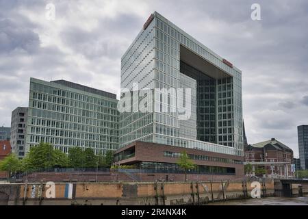 Hamburg, Hansestadt, Norddeutschland, Waterkant, Haus, Haus, Gebäude, der Spiegel, Spiegel, Spiegel-Haus, Stockfoto