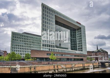 Hamburg, Hansestadt, Norddeutschland, Waterkant, Haus, Haus, Gebäude, der Spiegel, Spiegel, Spiegel-Haus, Stockfoto