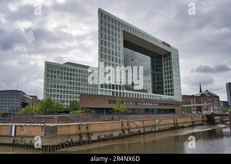 Hamburg, Hansestadt, Norddeutschland, Waterkant, Haus, Haus, Gebäude, der Spiegel, Spiegel, Spiegel-Haus, Stockfoto