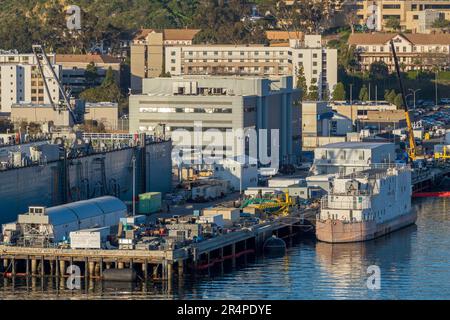 Naval Base Point Loma, San Diego, Kalifornien, USA Stockfoto