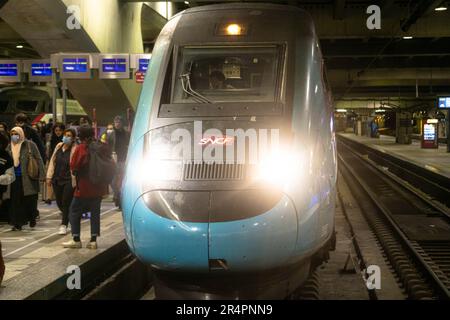 gare de Montparnasse ouigo Stockfoto