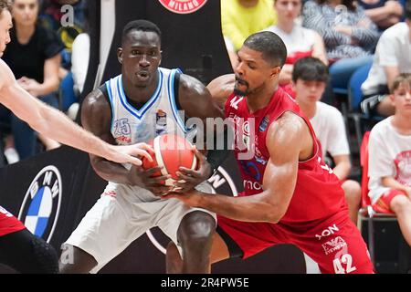 Mailand, Italien. 29. Mai 2023. EA7 EMPORIO ARMANI MILAN VS. DINAMO SASSARI, AUF DEM FOTO OUSMANE DIOP (DINAMO SASSARI) Editorial use only Credit: Independent Photo Agency/Alamy Live News Stockfoto