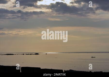 East Timor, Liquica Beach bei Sonnenaufgang Stockfoto