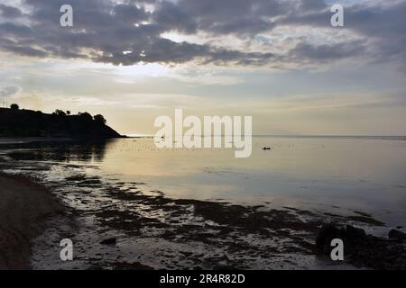 East Timor, Liquica Beach bei Sonnenaufgang Stockfoto