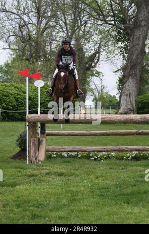 Cross Country Event während des dreitägigen Land Rover Kentucky Events 2023 Stockfoto