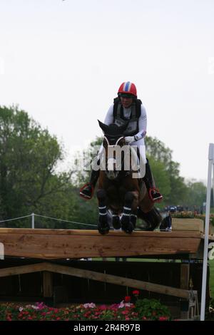 Cross Country Event während des dreitägigen Land Rover Kentucky Events 2023 Stockfoto