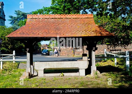 Horse Water Trough Built 1883, Clifton Green, York, Yorkshire, England Stockfoto